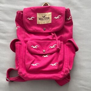 Hollister Fuchsia Backpack